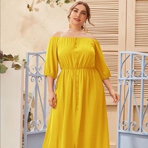 Like new yellow dress